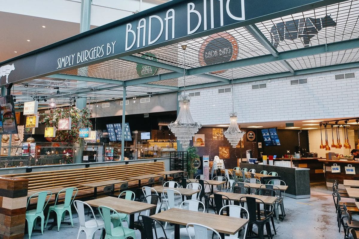 Bada Bing Burger på Asecs i Jönköping