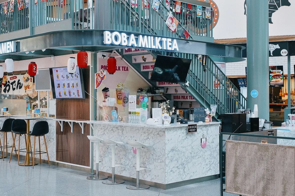 Boba Milk Tea på Asecs i Jönköping