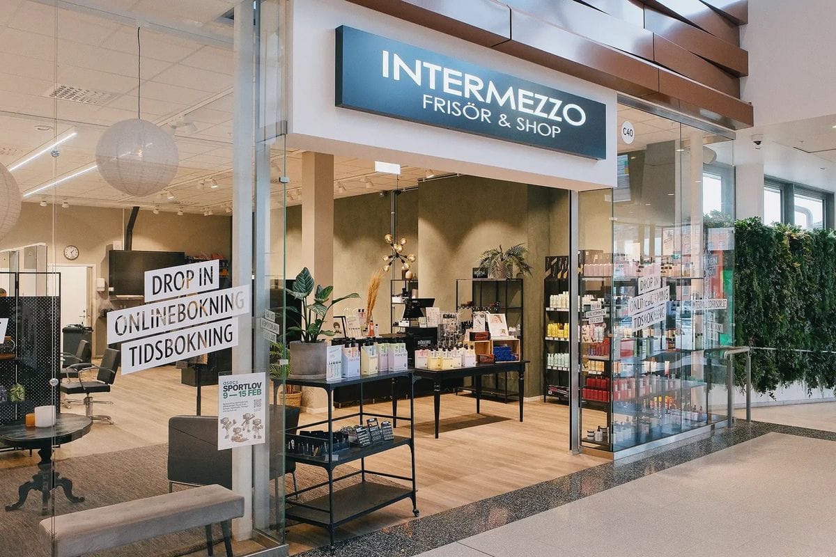 Intermezzo Frisör & Shop på Asecs i Jönköping