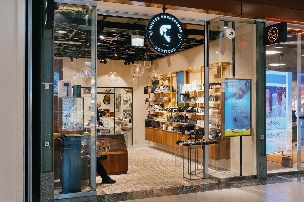 Mr Barbershop Boutique på Asecs i Jönköping