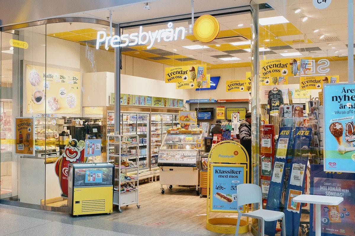 Pressbyrån på Asecs i Jönköping